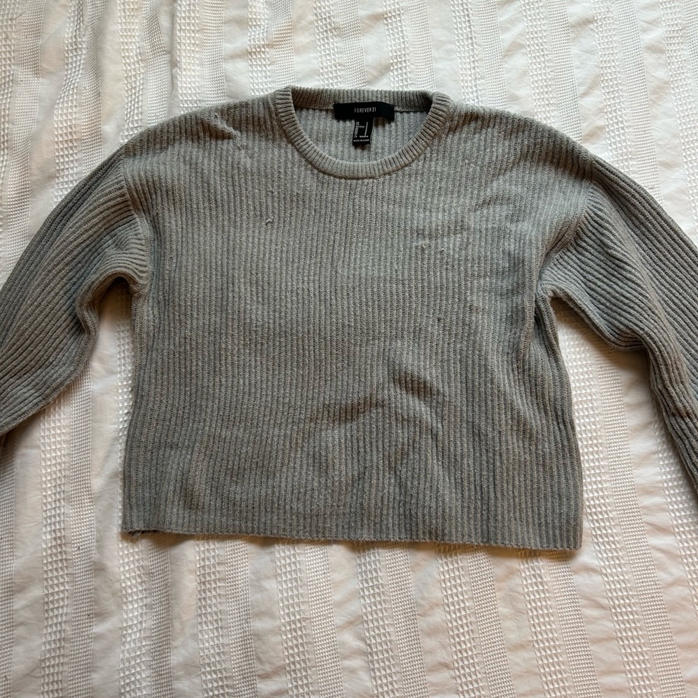 long sleeve sweater from forever21